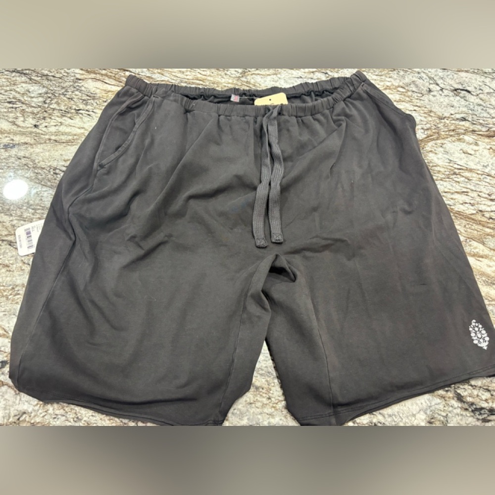 FP Movement by Free People Black Athletic Drawstring Shorts